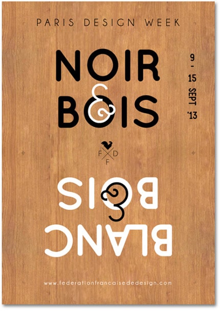 concours NOIR & BOIS / BOIS & BLANC © collectif FFD